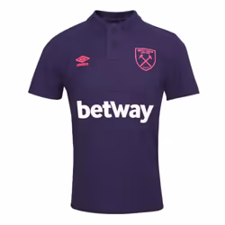 2023-2024 West Ham CVC Polo Shirt (Austral Aura) - M