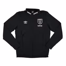 2023-2024 West Ham Presentation Jacket (Black) - 3XL
