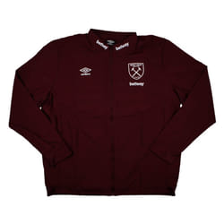 2023-2024 West Ham Presentation Jacket (Tawny Port) - L
