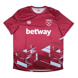 2023-2024 West Ham Warm Up Jersey (Claret) - XL