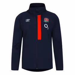 2023-2024 England Rugby Hooded Jacket (Navy) - 3XL