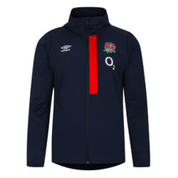 2023-2024 England Rugby Hooded Jacket (Navy) - 3XL