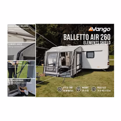 Vango | Balletto Air 260 Elements Shield | Grey Violet