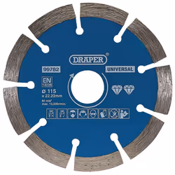 Segmented Diamond Blade, 115mm