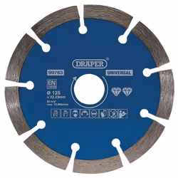 Segmented Diamond Blade, 125mm