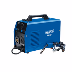 Draper 160A MIG INVERTER WELDER 70047 70047 Gas/Gasless MIG Inverter Multi-Welder Dti, 160A