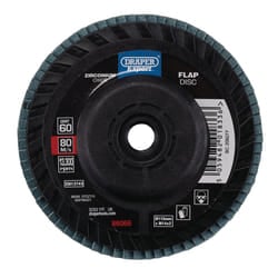 Draper 115MM FLAP DISC 60G ZR 86066 Zirconium Oxide Flap Discs