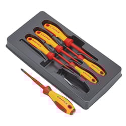 Draper VDE SET OF SCREWDRIVERS PH/PZ 28015 28015 VDE Insulated PhillipsÃ/PozidrivÃ Screwdriver Set