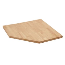 BUNKER&#174; Modular Hardwood Worktop for Corner Cabinet, 865mm