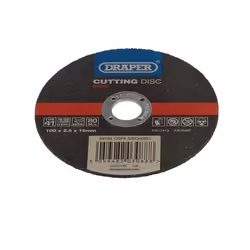 Draper CUT/DISC METAL - 100X2.5MM 94769 Metal Cutting Discs