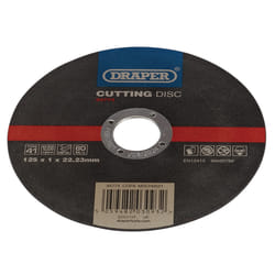 Draper CUT/DISC METAL - 125X1MM 94774 Metal Cutting Discs