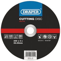 Draper CUT/DISC METAL - 230X2MM 94775 Metal Cutting Discs