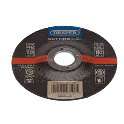 Draper CUT/DISC METAL - 115X2.5MM DPC 94784 DPC Metal Cutting Discs