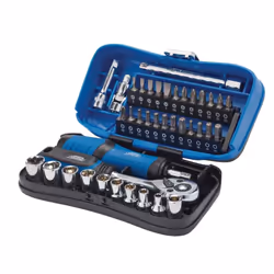 Draper Expert Socket and Bit Set, 1/4"" Sq. Dr. (39 Piece)