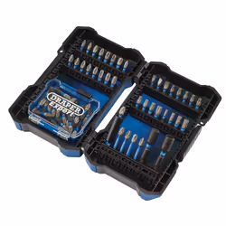 Draper 65PC IMPACT S/DRIVER SET 04932 Impact Screwdriver Bit Set, 1/4" Hex (65 Piece)