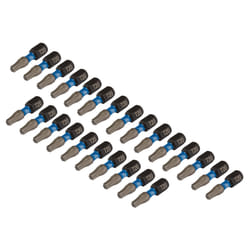 Draper T20X25MM IMPACT S/D BIT 25PK 05692 TX-STARÃ Impact Screwdriver Bits, 1/4" Hex