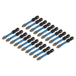 Draper PH2X50MM IMPACT S/D BIT 20PK 05697 Cross Slot/PH Type Impact Screwdriver Bits, 1/4" Hex