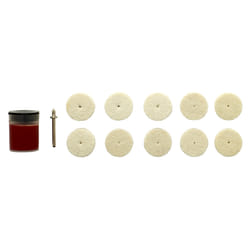 Draper 12PC POLISHING WHEELS SET 08958 Polishing Wheels Set for D20 Engraver/Grinder (12 Piece)