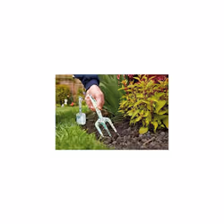08994 Garden Tool Set with Floral Pattern (3 Piece), Heavy Duty, Green - Additional view 4