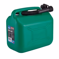 Plastic Fuel Can, 10L, Green