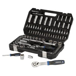 Draper HI-TORQ&#174; Metric Socket Set, 1/4"" & 1/2"" Sq. Dr. (108 Piece)