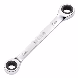 Draper 8X9 RATCHET RING SPANNER 27735 27735 HI-TORQÃ Metric Double Ratchet Ring Spanner