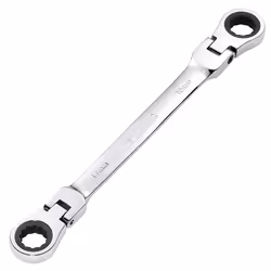 Draper 14X15 FLX RATCHET RING SPANNER 27747 27747 HI-TORQÃ Metric Flexible Head Double Ring Ratchet Spanner