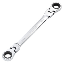 Draper 14X15 FLX RATCHET RING SPANNER 27747 27747 HI-TORQÃ Metric Flexible Head Double Ring Ratchet Spanner