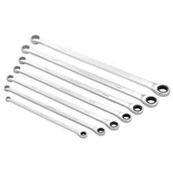 Draper HI-TORQ&#174; Metric Extra-Long Double Ring Ratchet Spanner Set (7 Piece)