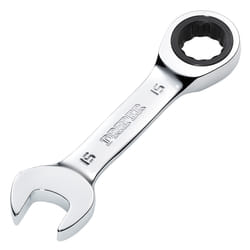 Draper 15MM STUBBY RATCHETING SPANNER 27909 27909 HI-TORQÃ Metric Stubby Ratchet Combination Spanner