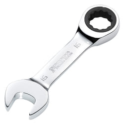 Draper 16MM STUBBY RATCHETING SPANNER 27911 27911 HI-TORQÃ Metric Stubby Ratchet Combination Spanner