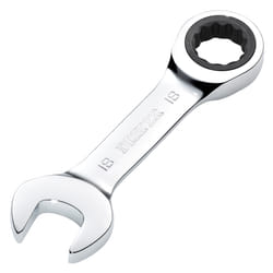 Draper 18MM STUBBY RATCHETING SPANNER 27915 27915 HI-TORQÃ Metric Stubby Ratchet Combination Spanner