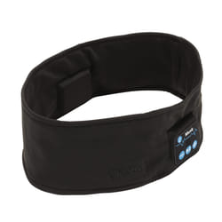 Draper HEADBAND WITH WIRELESS H/PHONE 28340 28340 Smart Wireless Rechargeable Headband with USB Charging Cable, Black, One Size