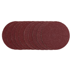 Draper 125MM SANDING DISC 40G 02693 Sanding Discs, 125mm, Hook & Loop (Pack of 10)