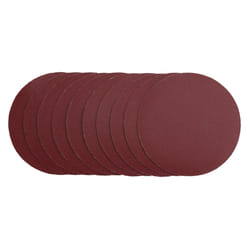Draper 125MM SANDING DISC 240G 03156 Sanding Discs, 125mm, Hook & Loop (Pack of 10)