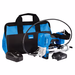 Draper D20 GREASE GUN SET 03359 D20 20V Grease Gun Kit, 1 x 2.0Ah Battery, 1 x Charger (3 Piece)