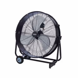 Draper 110V Drum Fan, 24"/610mm, 125W 03365
