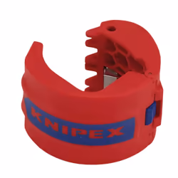 Knipex 90 22 10 BK BiX® Cutters for Plastic Pipes and Sealing Sleeves, 72mm