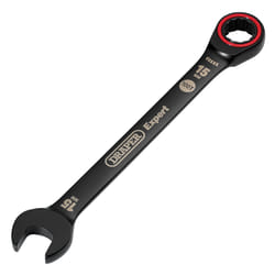 Draper 15.0MM RATCHETING SPANNER 03888 HI-TORQÃ Metric Ratchet Combination Spanners, Black