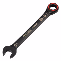 Draper 16.0MM RATCHETING SPANNER 03889 HI-TORQÃ Metric Ratchet Combination Spanners, Black