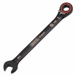 Draper 9MM REVERSIBLE RATCHET SPANNER 03899 HI-TORQÃ Metric Reversible Ratchet Combination Spanners, Black