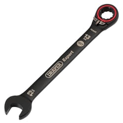 Draper 13MM REVERS. RATCHET SPANNER 03903 HI-TORQÃ Metric Reversible Ratchet Combination Spanners, Black