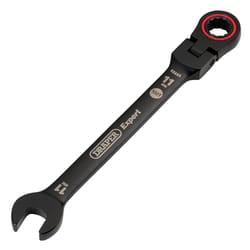 Draper 11MM FLEX HEAD RATCHET SPANNER 03917 HI-TORQÃ Metric Flexible Head Ratchet Combination Spanners, Black