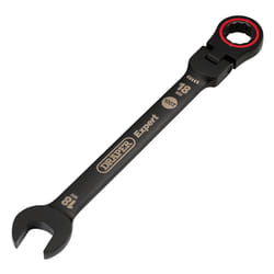 Draper 18MM FLEX HEAD RATCHET SPANNER 03925 HI-TORQÃ Metric Flexible Head Ratchet Combination Spanners, Black
