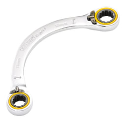 Draper 11X13MM HALF MOON RATCHET SPAN 03934 HI-TORQÃ Double Ring Ratchet Half Moon Spanners