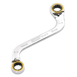 Draper 14X16MM S RATCHET SPAN 03944 HI-TORQÃ Double Ring Ratchet S-Shape Spanners