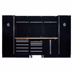 BUNKER® Modular Storage Combo with Hardwood Worktop (16 Piece)