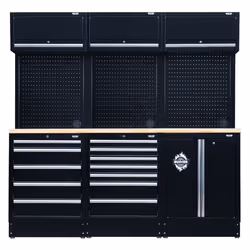 BUNKER&#174; Modular Storage Combo with Hardwood Worktop (14 Piece)