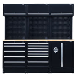 BUNKER&#174; Modular Storage Combo with Hardwood Worktop (14 Piece)