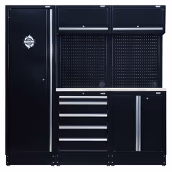 BUNKER&#174; Modular Storage Combo with Stainless Steel Worktop (11 Piece)